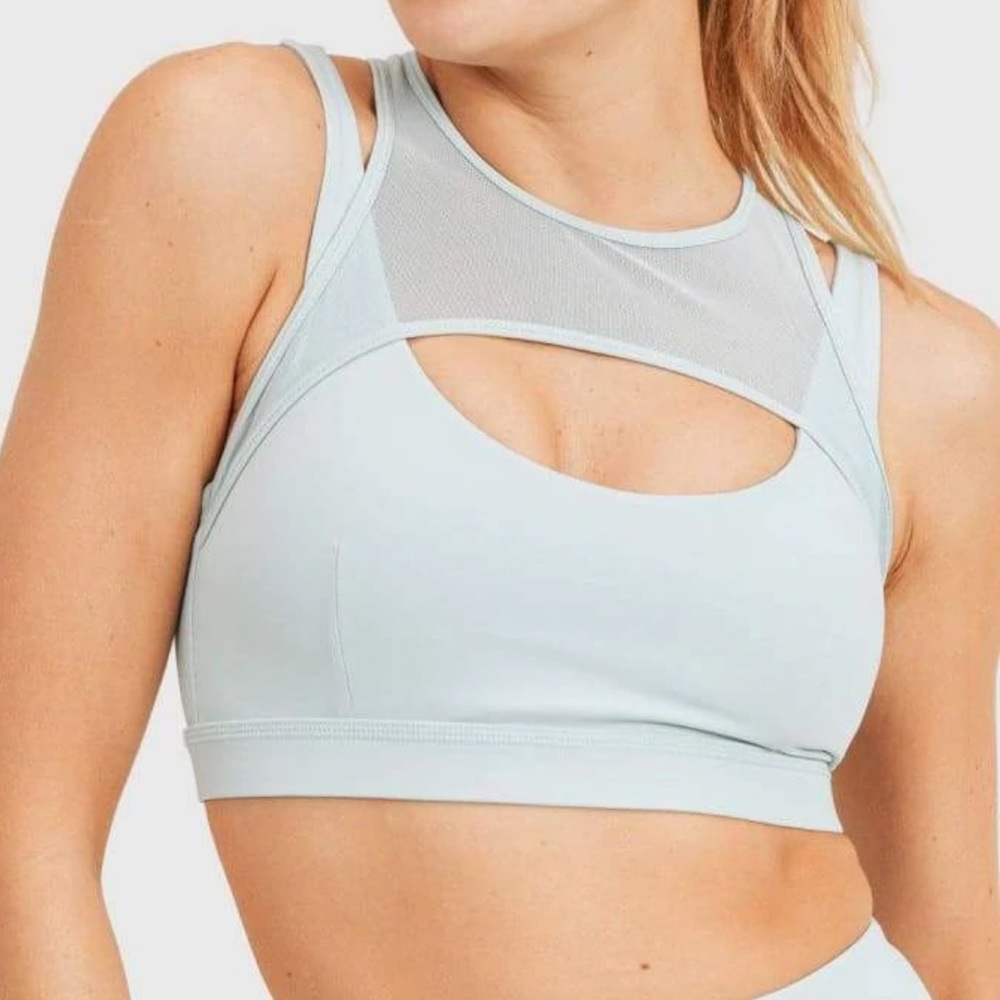 NWT * Mono B Ella Mint Sports Bra in Size XS